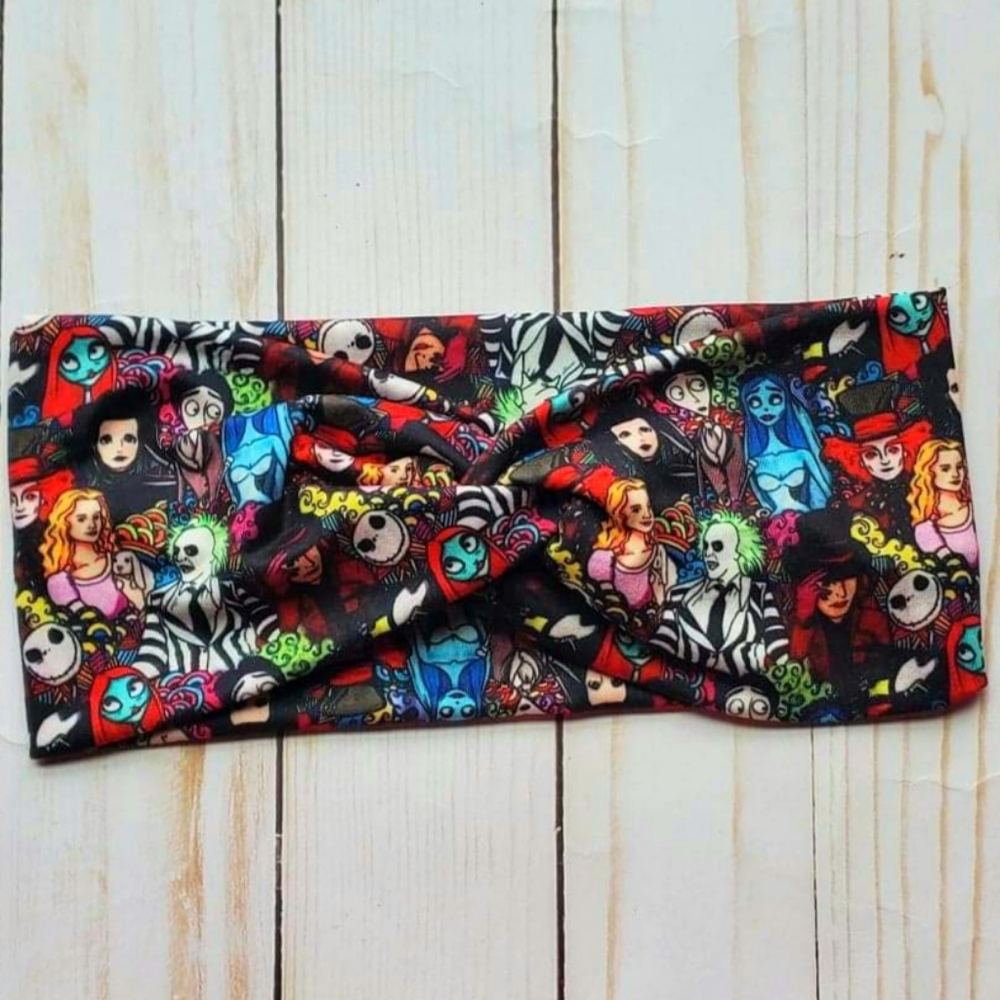 Headband soft Halloween beetlejuice Jack